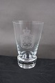 Danish freemason glasses, beer glasses for 
Syvstjernen in Aalborg, engraved with freemason 
symbols, on an edge-cutted foot