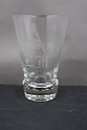 Danish freemason glasses, beer glasses  engraved 
with freemason symbols, on an edge-cutted foot