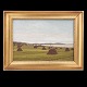 Aabenraa Antikvitetshandel präsentiert: Vilhelm Kyhn, 1819-1903, Landschaft, Öl auf Leinen. Signiert und ...