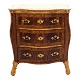 18th century marble top walnut commode. Denmark circa 1760. H: 93cm. Top: 
83x48cm