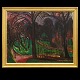 Jens 
Søndergaard, 
1895-1957, Öl 
auf Leinen. 
Parkmotiv ...