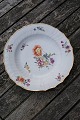 Full Saxon Flower Royal Copenhagen Danish 
porcelain, dinner plates 25.5cm before year 1900