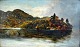 Englischer Künstler (19. Jahrhundert): Ellens Isle, Loch ...