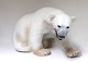 Bing & 
Gründahl. 
Porzellanfigur. 
Sitzender 
Eisbär. ...