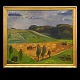 Ebba 
Carstensen, 
1885-1967, Öl 
auf Leinen. 
Landschaft. ...