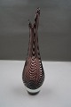 Well maintained beak vase 31cm from Kastrup Glassworks, Denmark. Very beautifully produced with dark streaks in glass.