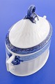 Royal Copenhagen Fächer blau Zuckerdose 11544