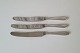 Empire lunch 
knive in silver 
plate and steel 
21,8 cm.