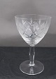 Wien Antik Gläser mit Knopf am Stiel, von Lyngby Glas-Werk, Dänemark. Klare Weisswein Gläser 12cm