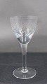 Ulla glassware by Holmegaard Denmark. Clear port 
wine glasses 12cm