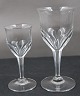 Oreste crystal glassware by Holmegaard, Denmark. 
Portwine and schnapps glasses
