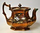 Pegasus – Kunst 
- Antik - 
Design 
presents: 
English 
luster teapot, 
19th century.