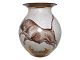 Antik K 
præsenterer: 
Royal 
Copenhagen
Unika Craquele 
vase med tyr og 
mand