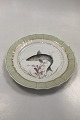 Royal 
Copenhagen Grøn 
Fisketallerken 
No 919/1710 med 
...