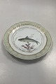 Royal 
Copenhagen Grøn 
Fisketallerken 
No 919/1710 med 
...