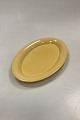 KAEHLER Ursula Oval Plate in Yellow No. 621