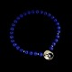 Bestik.dk 
presents: 
Lapis 
Lazuli Bead 
Necklace with 
Sterling Silver 
& 14k Gold 
Diamond Clasp.