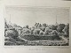 Ole Buus Larsen 
præsenterer: 
Litografi 
af F.E. Bording 
- Jelling Kirke 
og Højene ca 
1865.