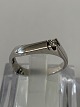 White Gold Ring 
with Diamond, 
14 Karat
Size: 54