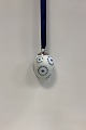 Royal 
Copenhagen Blue 
Fluted Plain 
Easter Egg - 
Circle 2005