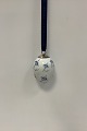 Royal 
Copenhagen Blue 
Fluted Plain 
Easter Egg - 
Palmette ...