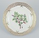 L'Art presents: 
Royal 
Copenhagen 
Flora Danica 
open lace plate 
in hand painted 
porcelain with 
flowers and 
gold ...