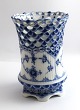 Royal Copenhagen. Blue Fluted, full lace. Vase. Model 1016. Height 11 cm. (1 
quality)