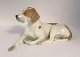Königliches Kopenhagen. Porzellanfigur. Pointer. Modell 1635. Länge 26 cm. (3 
Wahl)