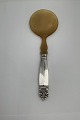 Georg Jensen 
Silver / Horn 
Acanthus Server 
No. 206