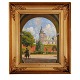 Aabenraa 
Antikvitetshandel 
präsentiert: 
Paul 
Fischer, 
1860-1934, Öl 
auf Platte. 
Partie vom 
Schloss 
Rosenburg, ...