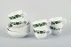 L'Art presents: 
Meissen, 6 
Mocha Cups with 
Saucers, 
Vine-Leaf 
Pattern, 
“Voller grüner 
Weinkranz”