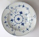 Bing & Grondahl. Blau. Tiefer Dessertteller. Modell 323. Durchmesser 21,5 cm. (1 
Wahl).