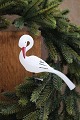 Old Christmas 
tree ornament 
in the shape of 
a swan in ...