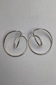 Danam Antik 
presents: 
Georg 
Jensen Sterling 
Silver Earrings 
No. 554C 
Alliance Allan 
Scharff