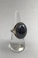 Danam Antik 
presents: 
Hans 
Hansen Sterling 
Silver Ring 
(Hematite)