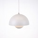 Osted Antik & 
Design 
præsenterer: 
Flowerpot 
Lampe - Model 
VP1 - Grå - 
Verner Panton - 
&Tradition
