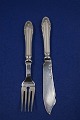 2tlg. 
Fischbesteck 
aus dänisch 3 
Türme Silber, 
mit ...