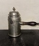 Kaffekande i 
tin fra 1864