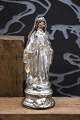 K&Co. presents: 
Antique 
19th century 
Madonna 
figurine in 
poor man's 
silver / 
Mercury 
glass...