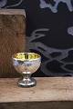 K&Co. presents: 
Antique 
19th century 
small bowl on 
foot in poor 
man's silver / 
Mercury 
glass...