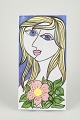 L'Art presents: 
Mari 
Simmulson for 
Upsala Ekeby
Wall platter, 
1960s.