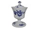 Antik K 
presents: 
Blue 
Flower Angular
Rare lidded 
marmalade jar 
on stand