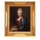 Aabenraa 
Antikvitetshandel 
präsentiert: 
Jens Juel, 
1745-1802, 
Porträt eines 
Mädchens um 
1768. Öl auf 
Leinen. ...