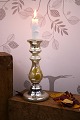 Antique French 
19th century 
candlestick in 
Mercury ...