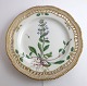 Lundin Antique 
präsentiert: 
Royal 
Copenhagen 
Flora Danica. 
Mittagessen 
Platte mit 
durchbrochener 
kante. Entwurf 
...