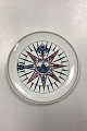 Danam Antik 
presents: 
Royal 
Copenhagen 
Compass Plate 
from 1970