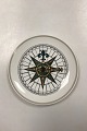 Danam Antik 
presents: 
Royal 
Copenhagen 
Compass Plate 
from 1973