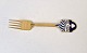 A.Michelsen Christmas fork in gold-plated sterling ...