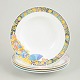 L'Art presents: Hutschenreuther, set of 4 deep plates.