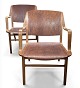 Lundin Antique präsentiert: Axe-Sessel aus Teak und Buche von Peter Hvidt & Orla Mølgaard für Fritz Hansen, ...